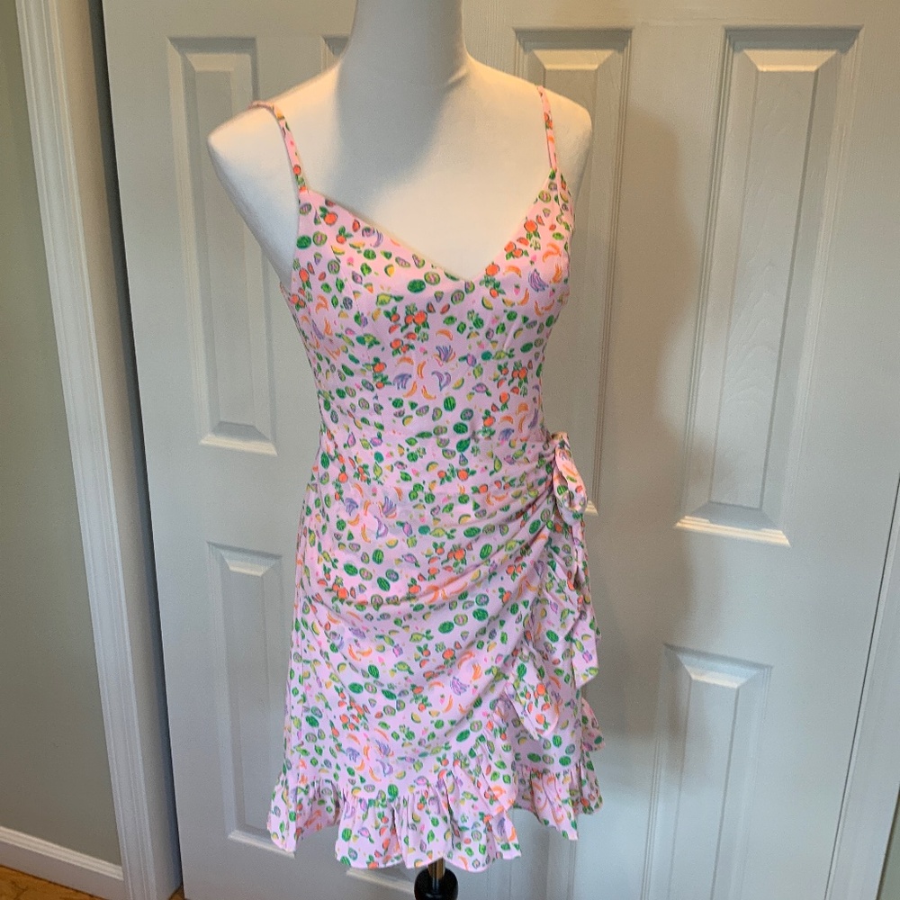 Lilly Pulitzer Pink Floral Dress